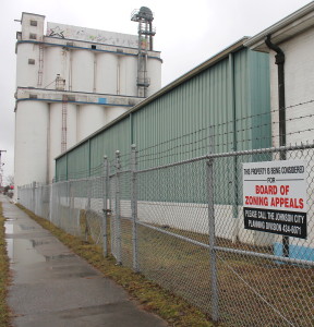 A sign like the one shown here could return to the former General Mills property if a suit filed June 2 in Chancery Court is successful. Photo by Jeff Keeling