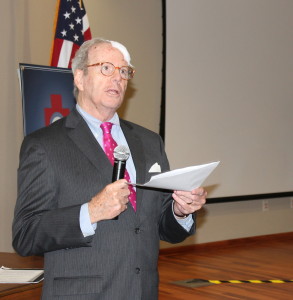 Kingsport attorney Bruce Shine speaks on the legal aspects of a potential Wellmont-Mountain States merger.