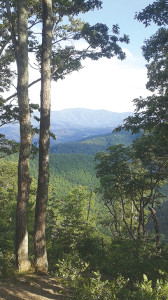 The Lone Oak Trail’s summit at Tip Top includes stunning views of nearby Unaka Mountain. Photo by Jeff Keeling