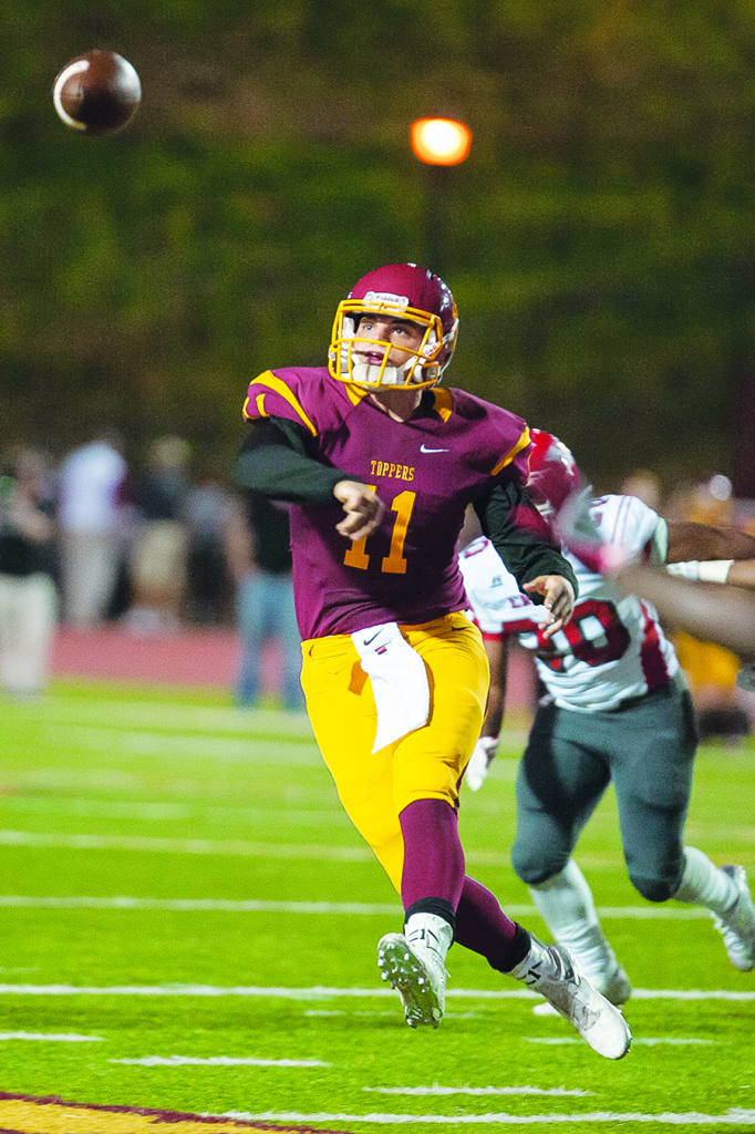 Bedard fires on the run against Erwin (N.C.). Photos by Bart Nave Photography. See photo galleries at:bart.ifp3.com
