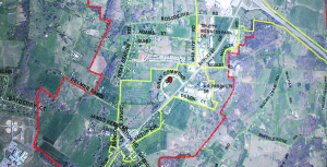 A map showing the Suncrest area in Gray, which currently lies within the city limits. Photos by Jeff Keeling