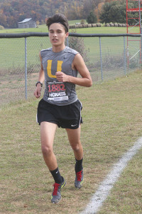 Junior Pablo Rivas, shown last year, is UH’s No. 2 runner behind sophomore Porter Bradley. Photo by Jeff Keeling
