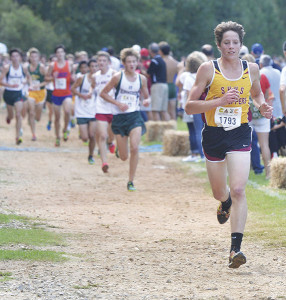 Sophomore Jeb Jones, a transfer to Science Hill who is ineligible to run varsity this year, won the top JV race in 16:44.