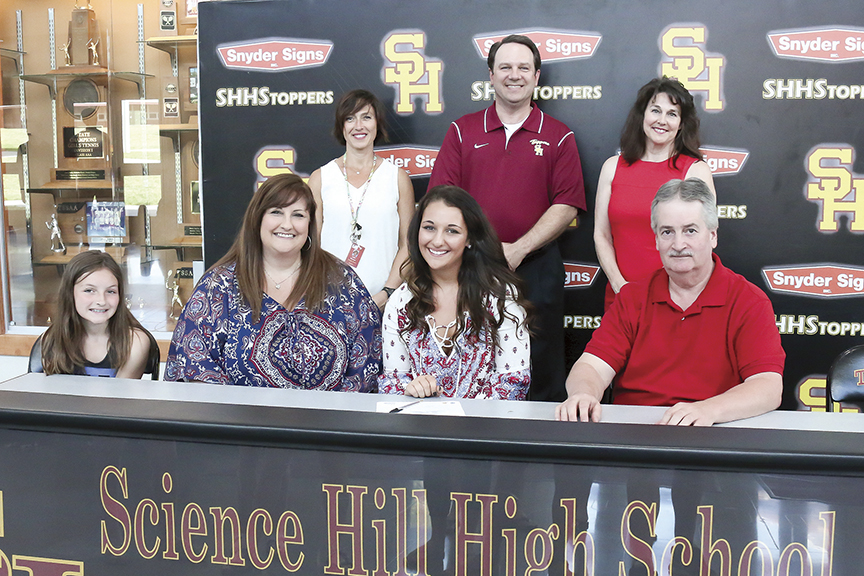 Science Hill dancer Kaitlyn Greenwell will continue her dancing career at King University next year. Photo by Robert Kell