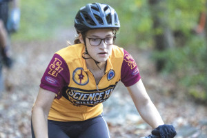 Madi Rowe participates in a recent practice session prior to Science Hill’s last race of the season.