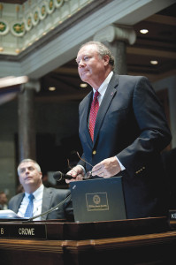 Senator Rusty Crowe recently announced that he will be seeking his eighth term in office. CONTRIBUTED