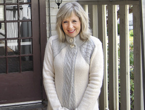 Jennifer Ross, artistic director of the Jonesborough Repertory Theatre, outside of JRT's current home. PHOTO BY DAVE ONGIE