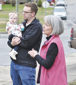 Trish Patterson (right) will take over as the new Executive Director of the Holtson Habitat for Humanity on May 1. PHOTOS BY DAVE ONGIE
