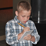 Junior reporters Mason Padelski and Fiona Ongie were charged with reviewing the new Hands-On! Discovery Center. PHOTOS BY DAVE ONGIE