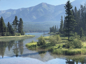 This rising mountain beyond the lake caught Rowland's eye in Condon, Montana as his trip was winding down. PHOTOS COURTESY OF JEFF ROWLAND