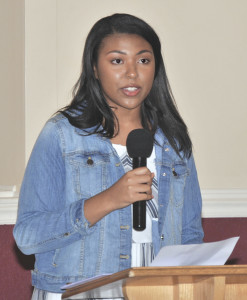 Rachel Smith, a rising senior at Science Hill, talks about her mission to keep Langston's legacy alive among the city's youth.