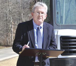 Tom Witherspoon, Johnson City's director of water and sewer services, says a pair of grants received by the city will help rehabilitate and replace key infrastructure. PHOTO BY DAVE ONGIE