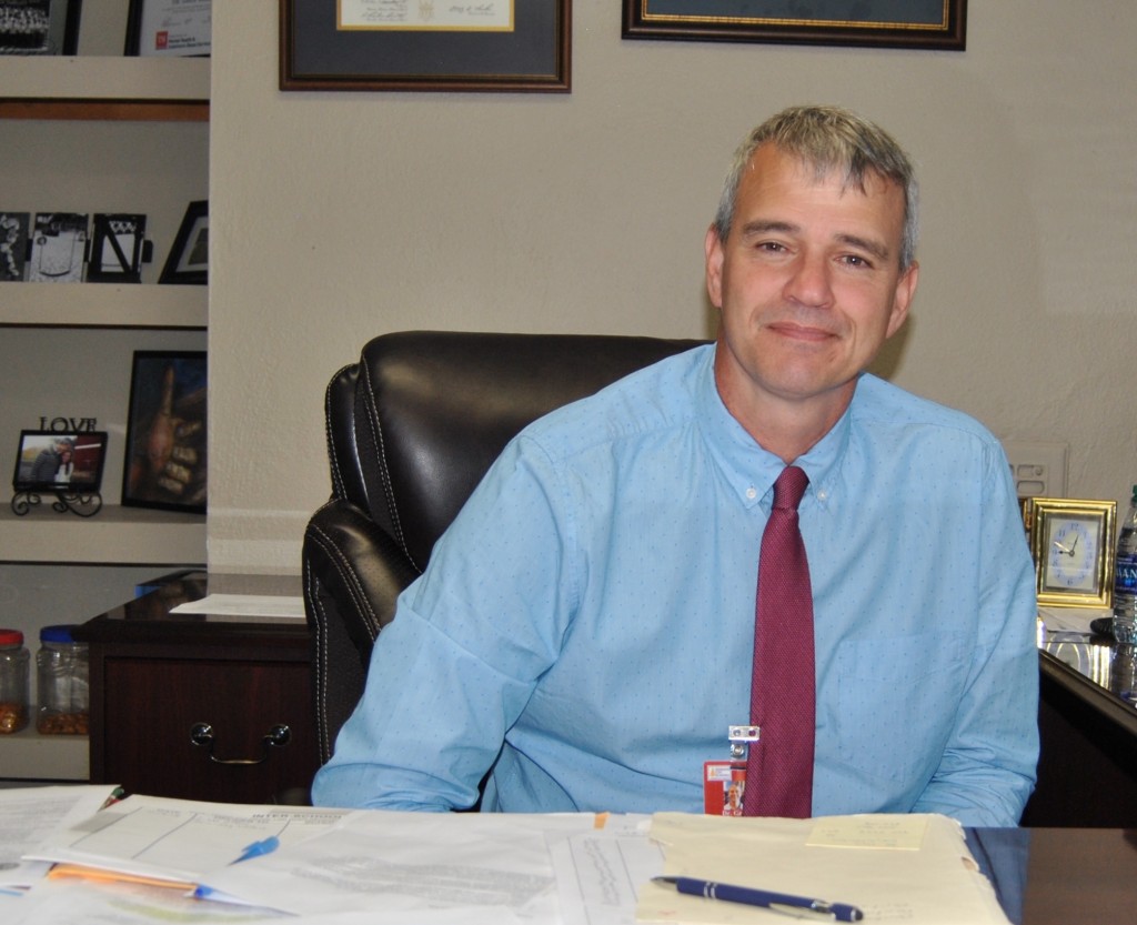 Dr. Greg Wallace, the Johnson City School System’s supervisor of safety and mental health, cited the strong partnership between the school system, city commission, school board and Johnson City Police Department for putting the city's schools ahead of the game in terms of security measures. PHOTO BY DAVE ONGIE