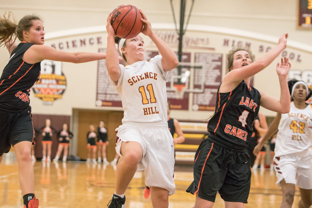 Science Hill Lady Hilltoppers 70, Morristown East 46