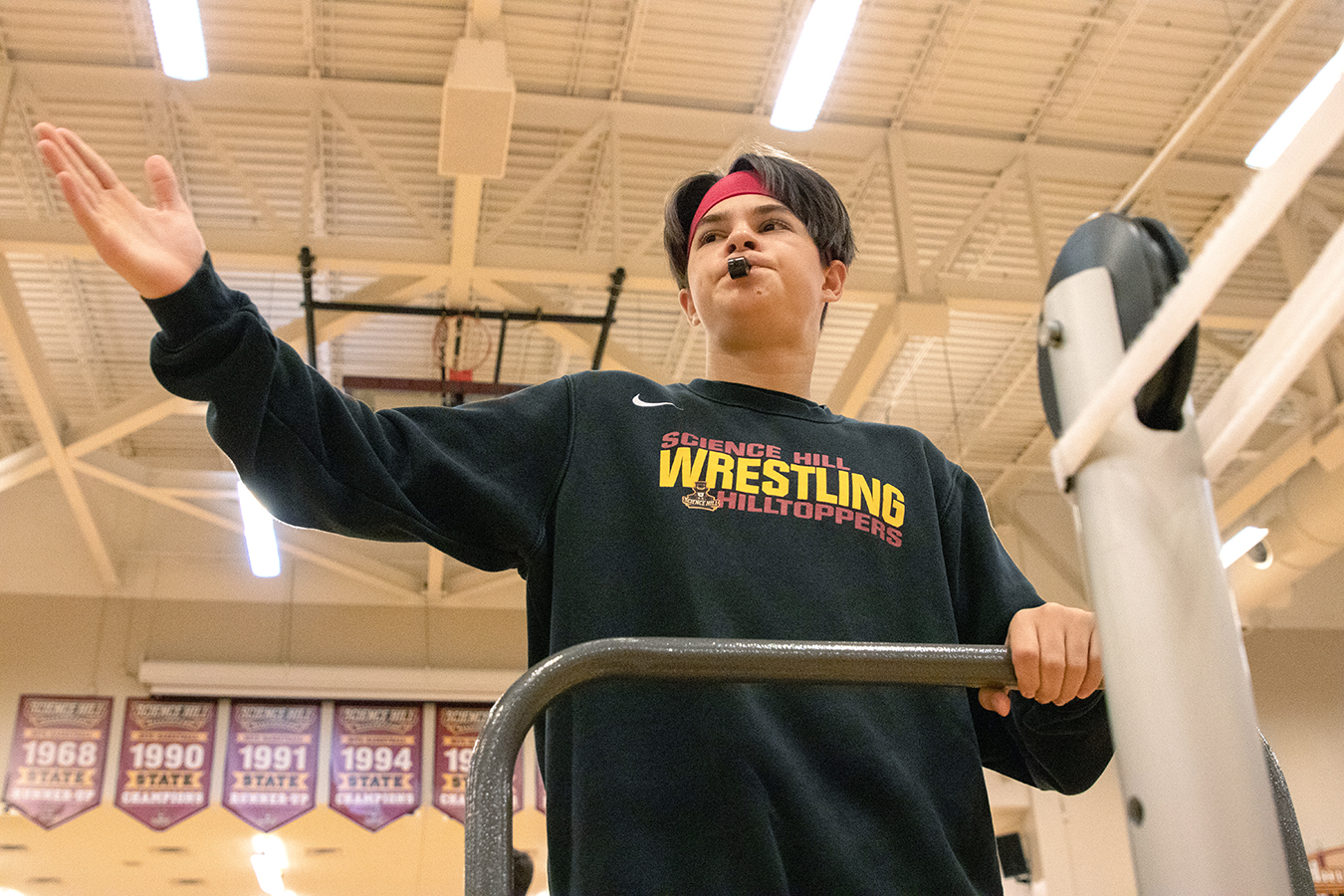 Science Hill establishes state’s first athletic officiating class for